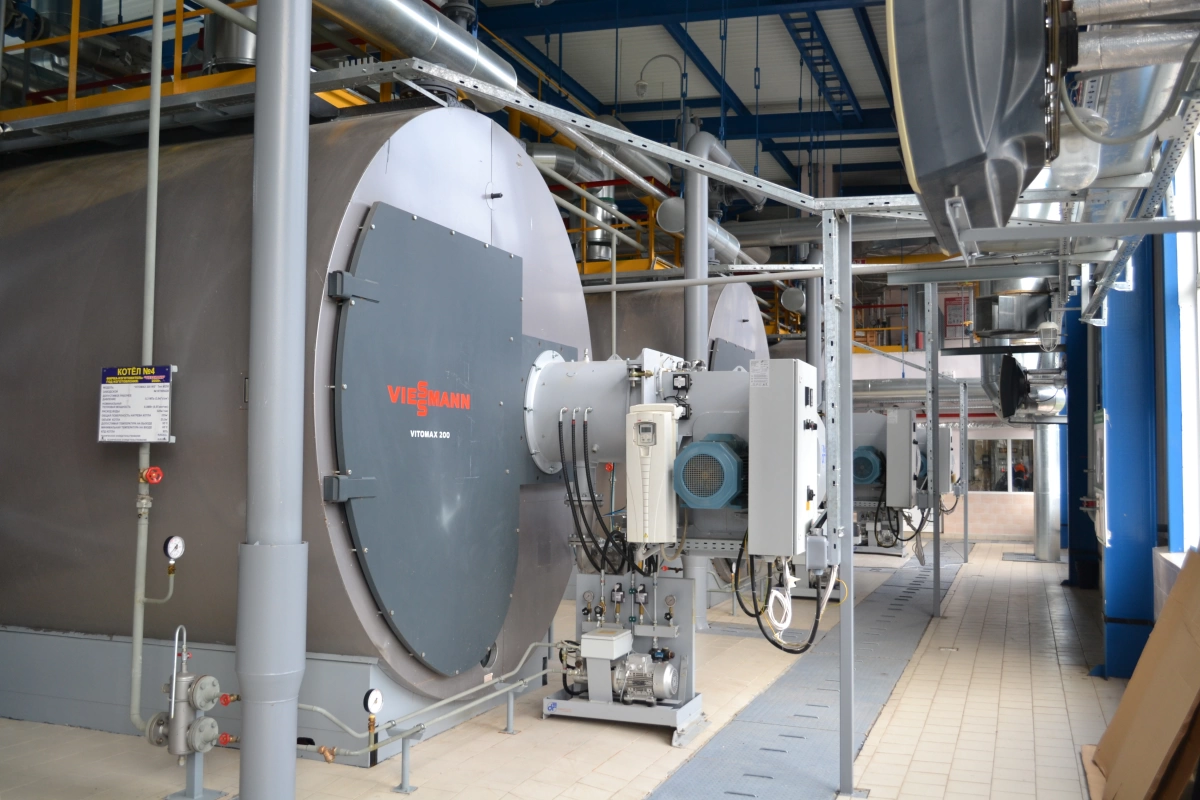 Возведение котельной, ОАО 